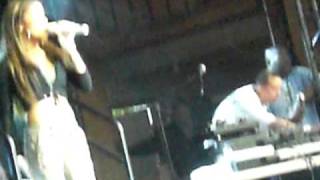 Keshia Chante at the calgary stampede