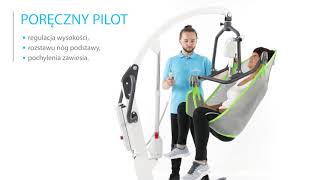 Levitop Comfort ▸ Mobilny podnośnik pacjenta