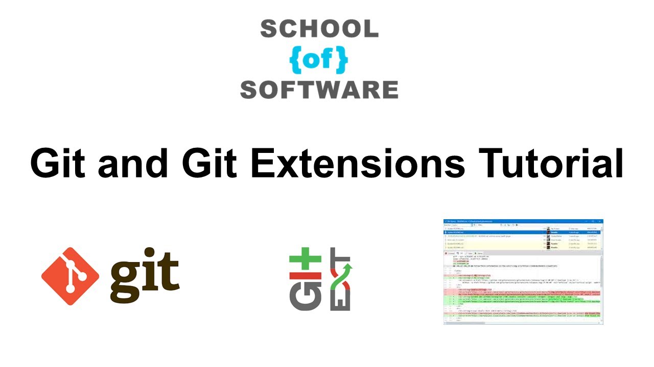 Git and Git Extensions Tutorial - 2023