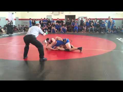 Wrestling match 197 lb