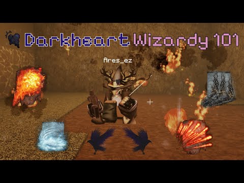 Darkheart Magic Arsenal [Full] (Wizarding 101) | Roblox Darkheart |
