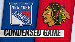 10/25/18 Condensed Game: Rangers @ Blackhawks
