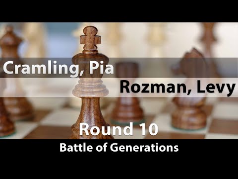 Cramling, Pia -- Rozman, Levy, Battle of Generations, Round 10, 1-0