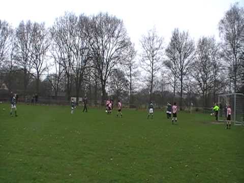 14-03-2009 SV t Harde F1 - Robur et Velocitas F2 eindstand 4-1