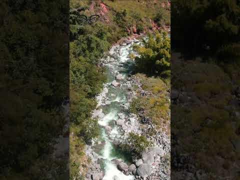 Drone sobre o Rio do Braço em Lavrinhas - SP