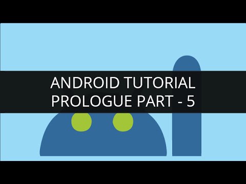Android Tutorial Prologue Activity Lifecycle Part 5 | Edureka
