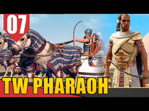 Investida de CARRUAGENS com Epic Fail - Total War Pharaoh Ramses #07 [Gameplay PT-BR]