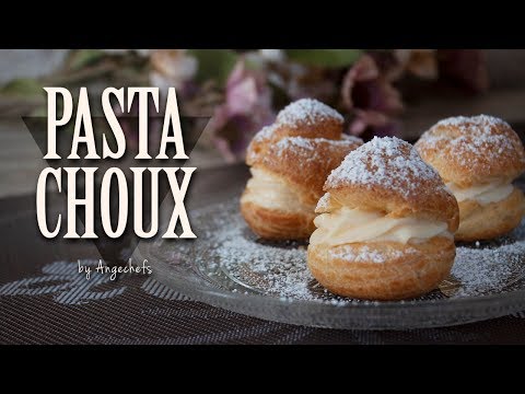 Receta fácil de pasta choux para profiteroles