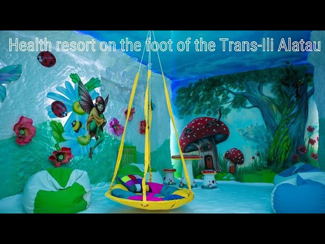 Health resort on the foot of the Trans-Ili Alatau