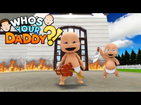 clone Babies Left a Home DADDY Alone DESTROY the House - Who's Your Daddy