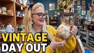 Vintage Day Out Meet-Up Antique Shopping in Bedford Indiana | Small Town Treasure Hunting
