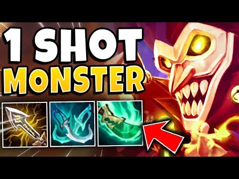 *CRIT SHACO* ONE AUTO = ONE KILL (ON REPEAT) - League of Legends
