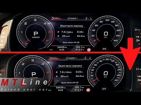 Thumbnail for Audi A6, MY2019 – speed scale change – sprememba hitrostne skale by Audi, Car
