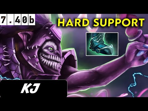 Dazzle Immortal Hard Support - Dota 2 Patch 7.40b Pro Pub Gameplay