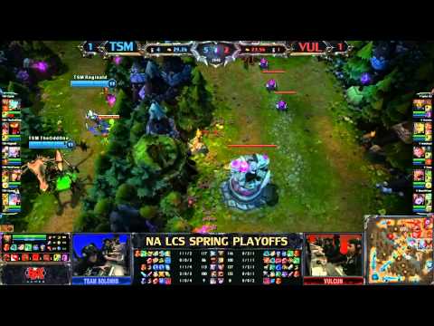 TSM vs VUL | GAME3 Spring LCS Playoffs - 1080HD