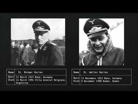 The Horten Ho 229  Secret German Jet Powered Flying Wing Aircraft of WWII