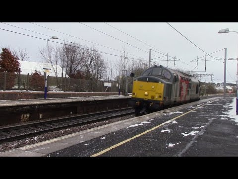 37884: 0S07 Leicester L.I.P. to Mossend Loco Holding Sdgs at Carluke 22/1/19