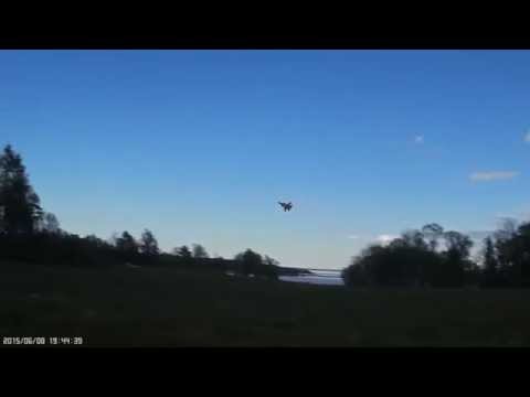 Inwards or outwards rotating propellers RCP Su-34