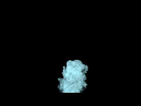X-Particles xpExplosiaFX Transparency Smoke Test