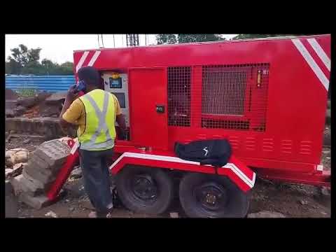 Cable pulling Winch Machine