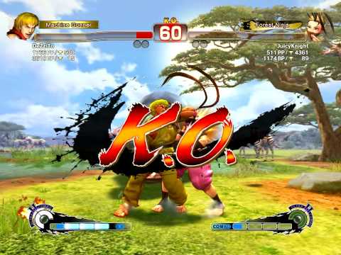 SSF4 AE: DeZziTo (Ken) vs JuicyKnight (Ibuki) - Ranked Match