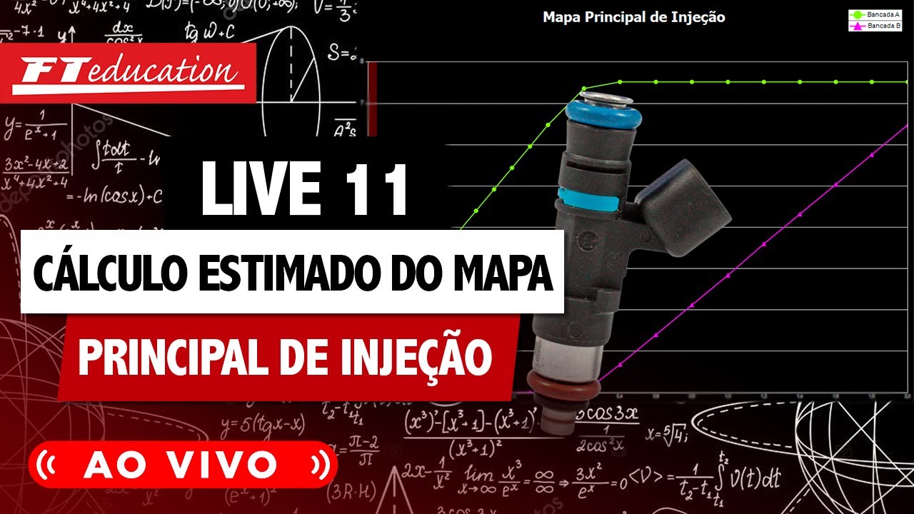 Live 11 - Cálculo estimado do mapa principal de injeção
