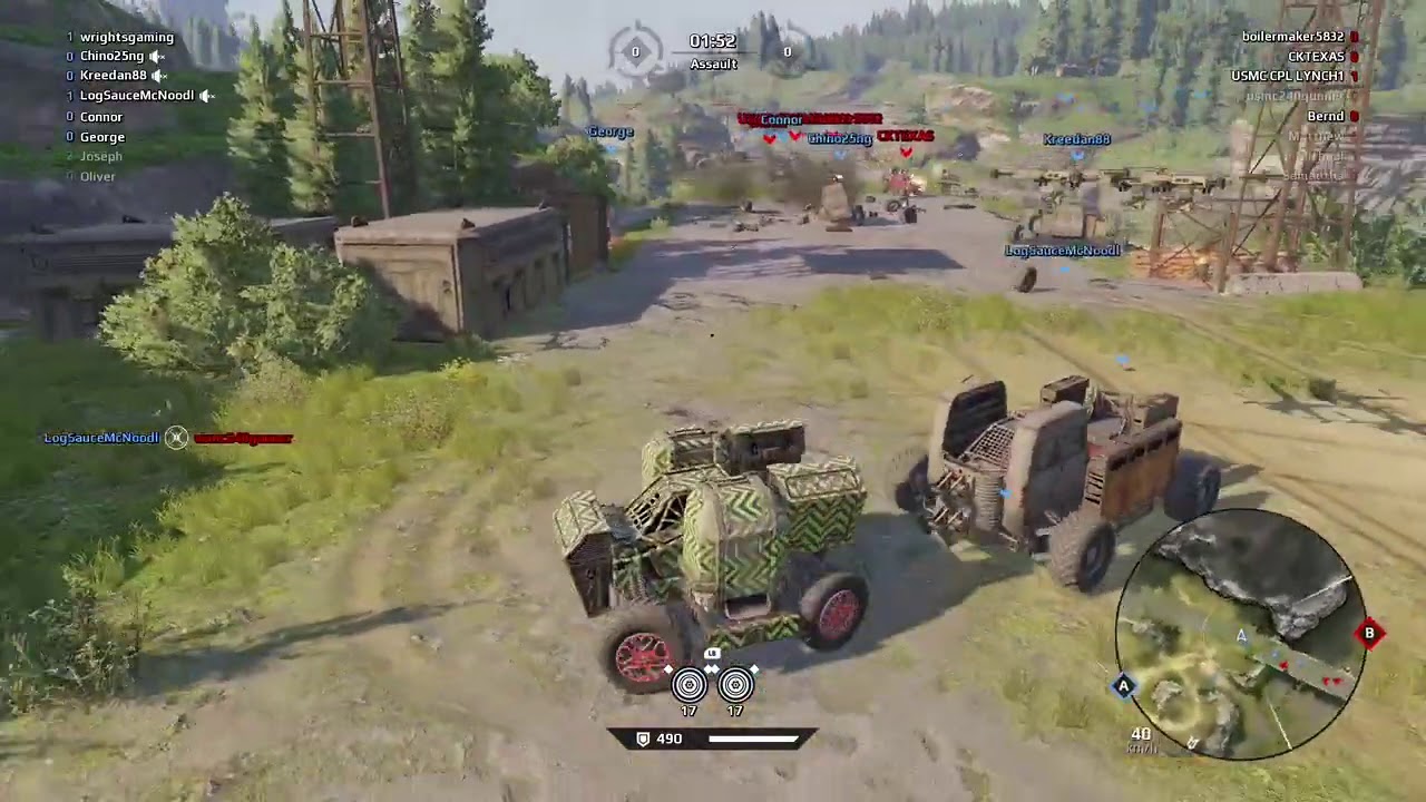 Crossout D3T4 VS VETS IN PVP (XBOX ONE)