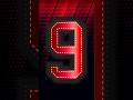 Sports Style Red Countdown 9 To 0 With Voice Countdown Timer Shorts