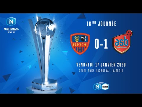 J16 | GFC Ajaccio - AS Béziers ( 0-1), le résumé | National FFF2019-2020