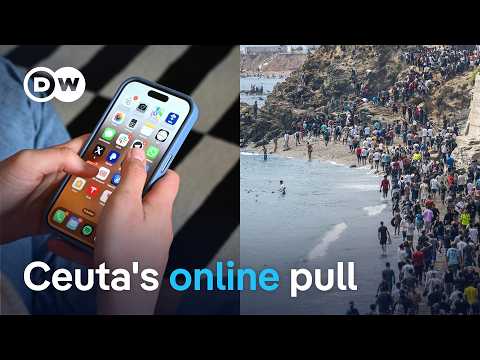 The social media networks driving migrant crossings | DW News
