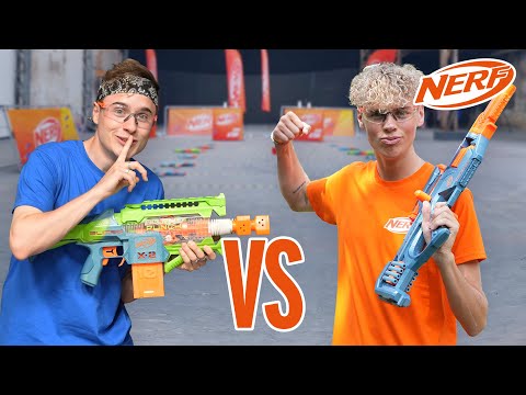 Krasses NERF BATTLE in alter FABRIKHALLE! (Fabian Baggeler & DaveNite eskalieren komplett)