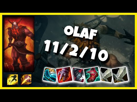Olaf vs Amumu EU Challenger JUNGLE (11/2/10) Gameplay Replay - Patch 10.23