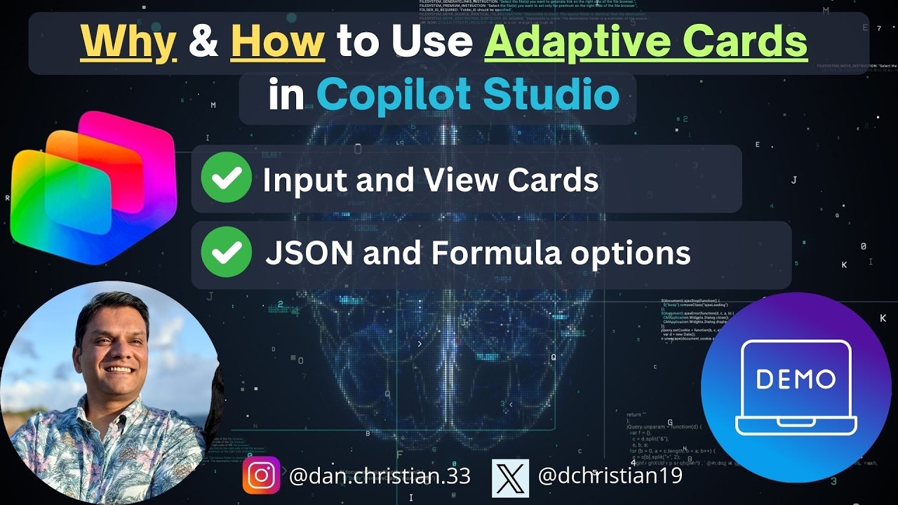 Why & How to Use Adaptive Cards in Copilot Studio