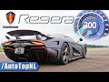 Koenigsegg Regera 0 300KM H ACCELERATION SOUND ONBOARD By AutoTopNL