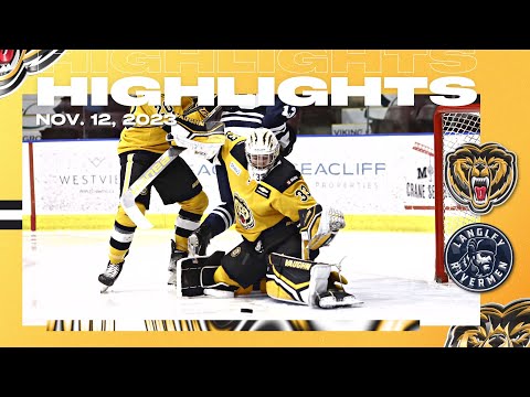 Victoria Grizzlies (1) vs Langley Rivermen (0) November 13, 2023 Highlights