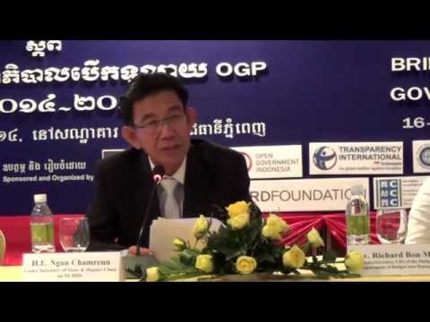 #OGPKh - Closing Remarks by Ngan Chamroeun, #OGPinCambodia