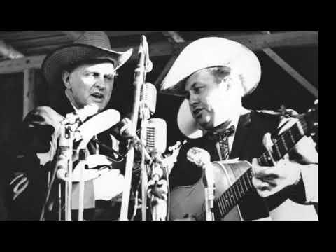Bill Monroe with Jimmy Martin - It's Mighty Dark To Travel