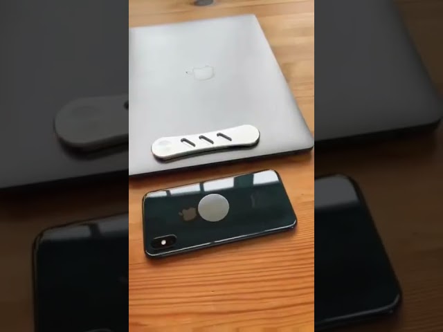 حامل جوال قابل للطي سهولة التثبيت والمرونة مع اللابتوب والشاشة