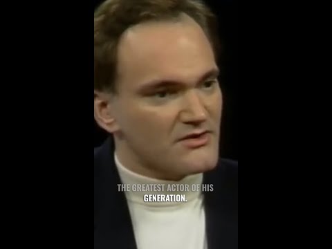 Who Quentin Tarantino thinks the BEST ACTOR in the world is and what makes them the best #shorts