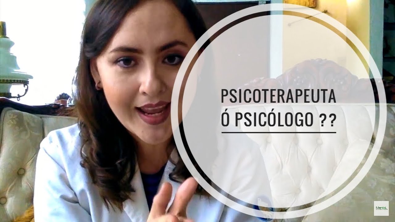 DIFERENCIA ENTRE PSICOTERAPEUTA Y PSICÓLOGO #terapiaenlinea