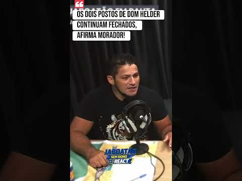 A SAÚDE DE JABOATÃO ESTÁ NO CHÃO!