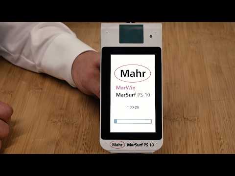 Schnelles Update für das Mahr Rauheitsmessgerät PS10