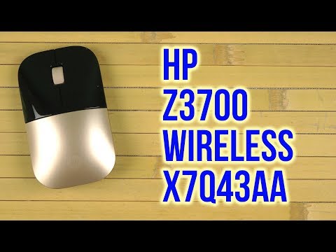 Hewlett Packard (HP) HP Z3700 Belaidė pelė - Gold video
