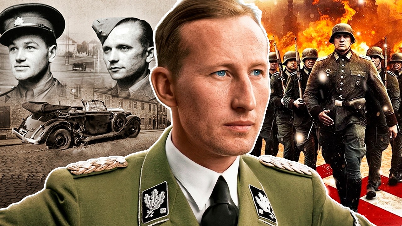 La OPERACIÓN SECRETA para ASESINAR a REINHARD HEYDRICH "El Carnicero de Praga" 💀Operación Antropoide
