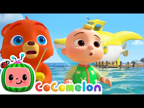 Down By the Bay (with Submarines!) | CoComelon Animal Time | Animals for Kids