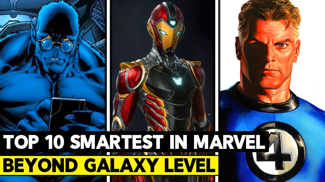 Top 10 Smartest Characters in The Marvel Universe!