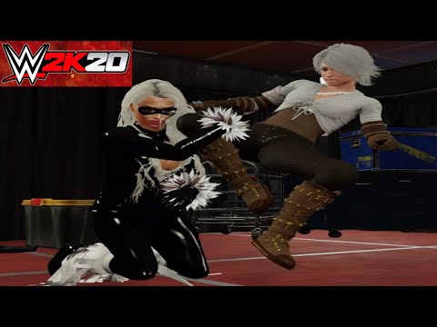 Black Cat v Ciri! - Backstage Brawl
