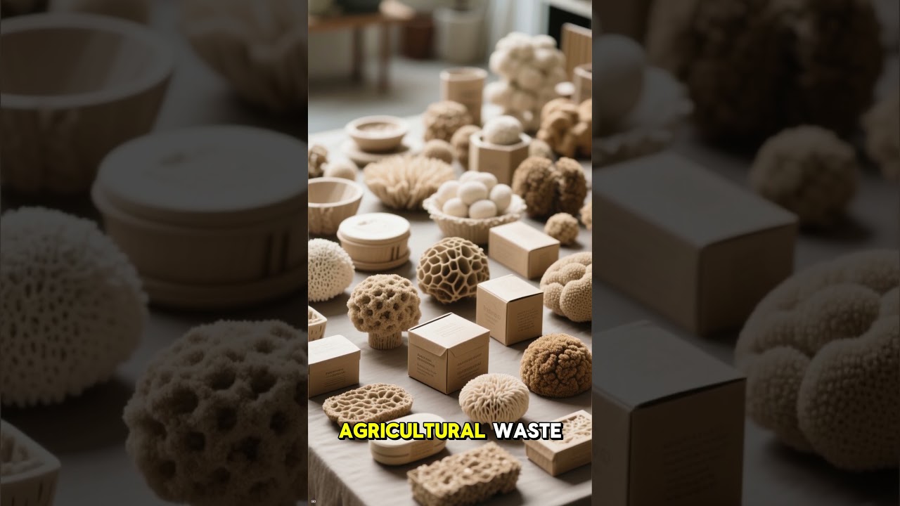 🍄 Mushrooms vs. Styrofoam | The Future of Eco-Friendly Packaging 🌍♻️