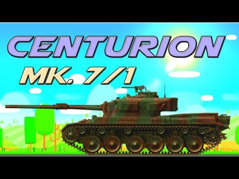 Super Tank Rumble Creations - Centurion Mk. 7/1 Britain Medium Tank