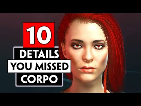 10 Details You Probably Missed in the CORPO Lifepath | CYBERPUNK 2077